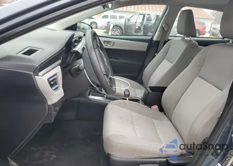 2015 Toyota Corolla L from USA, damaged, VIN 2T1BURHE9FC258419